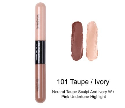 Dual-Ended Liquid Concealer & Contour Stick