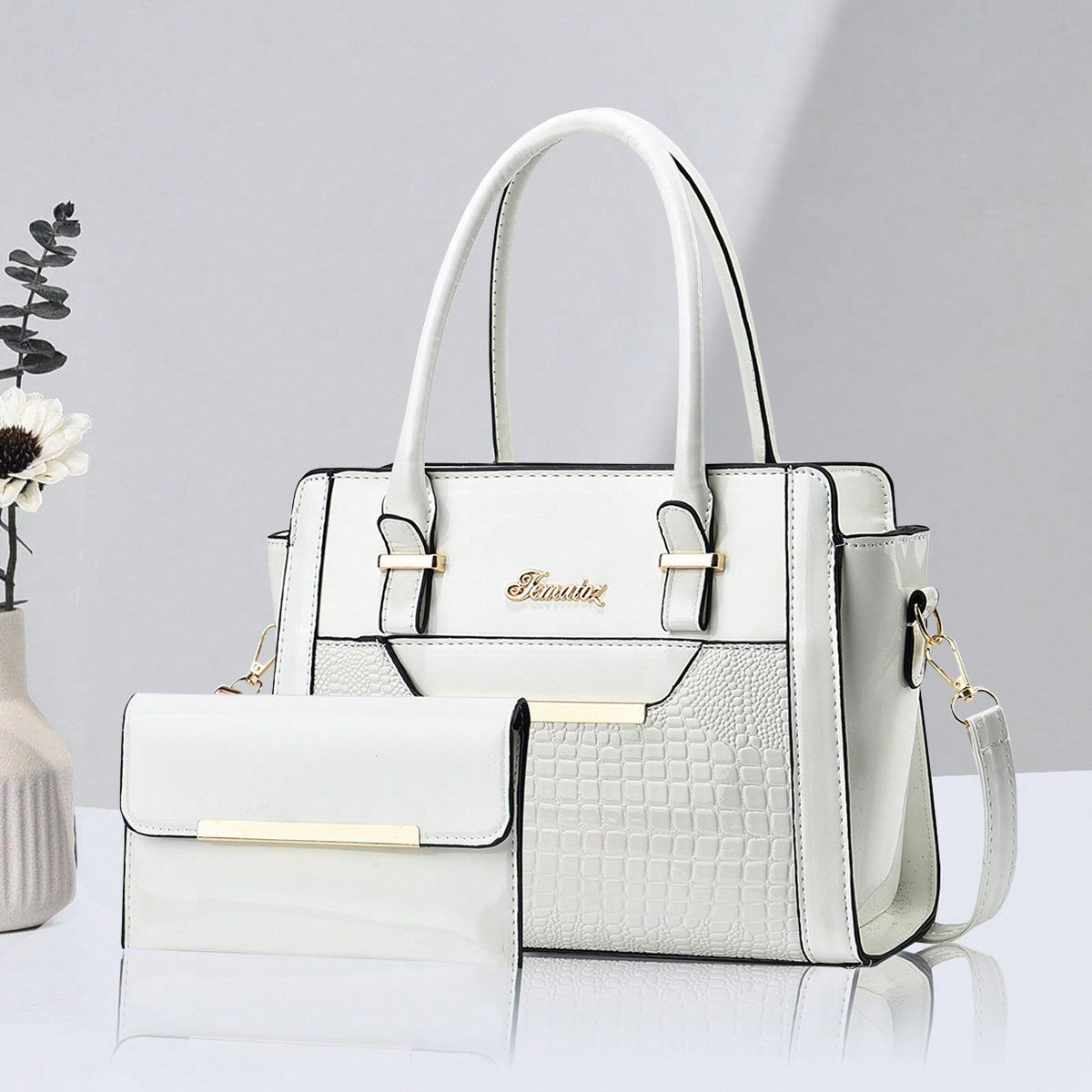 Amélie – Elegant 2-Piece Handbag Set