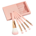 Make-up Pinsel Set – 5-teilig mit Spiegel