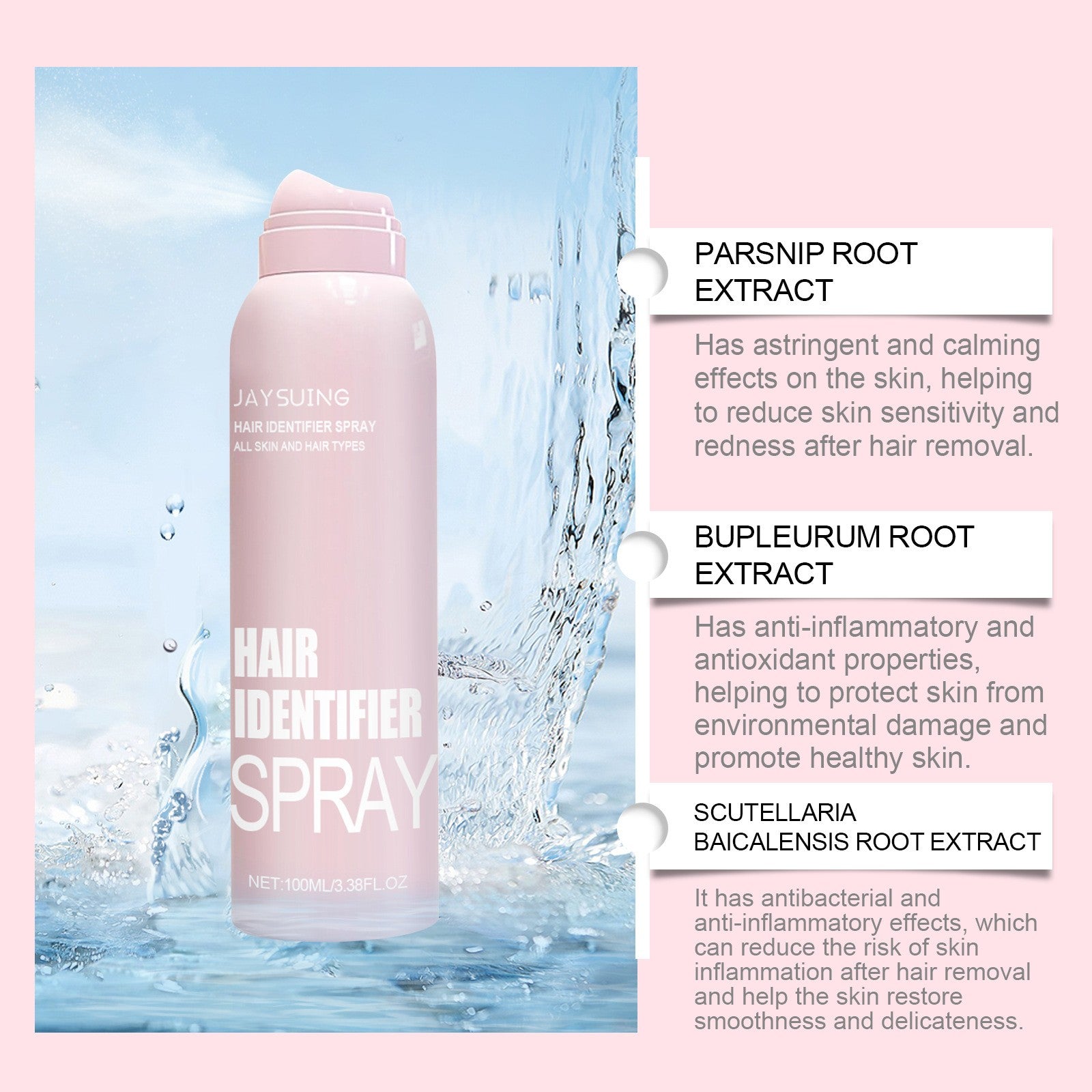 Hair Identifier Spray – Gesichtshaar sichtbar machen