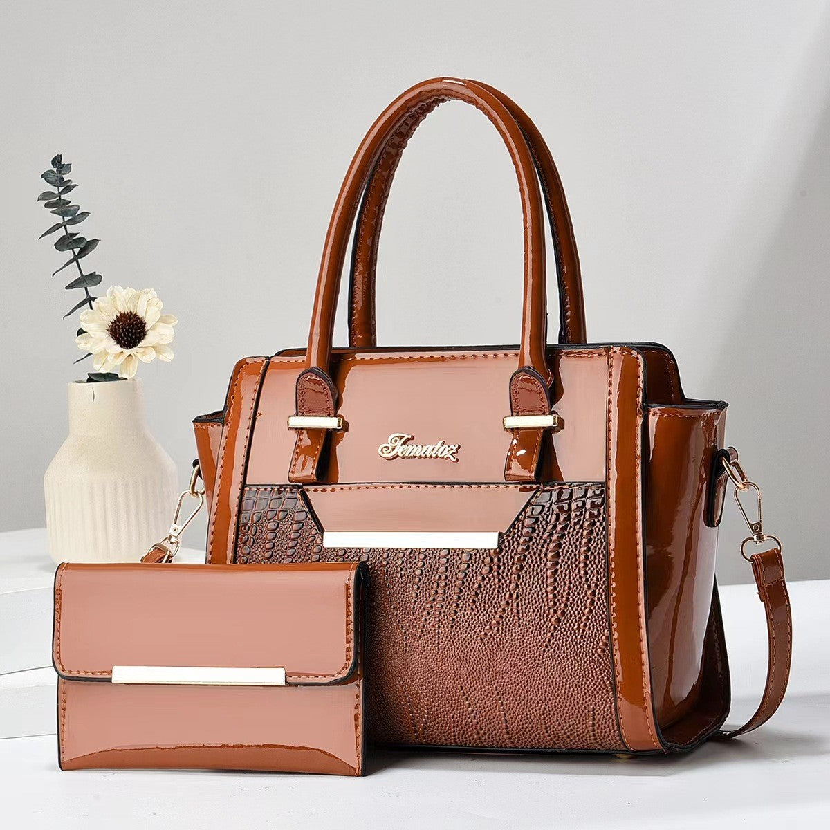 Amélie – Elegant 2-Piece Handbag Set