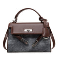 Elegante Retro-Schultertasche für Damen