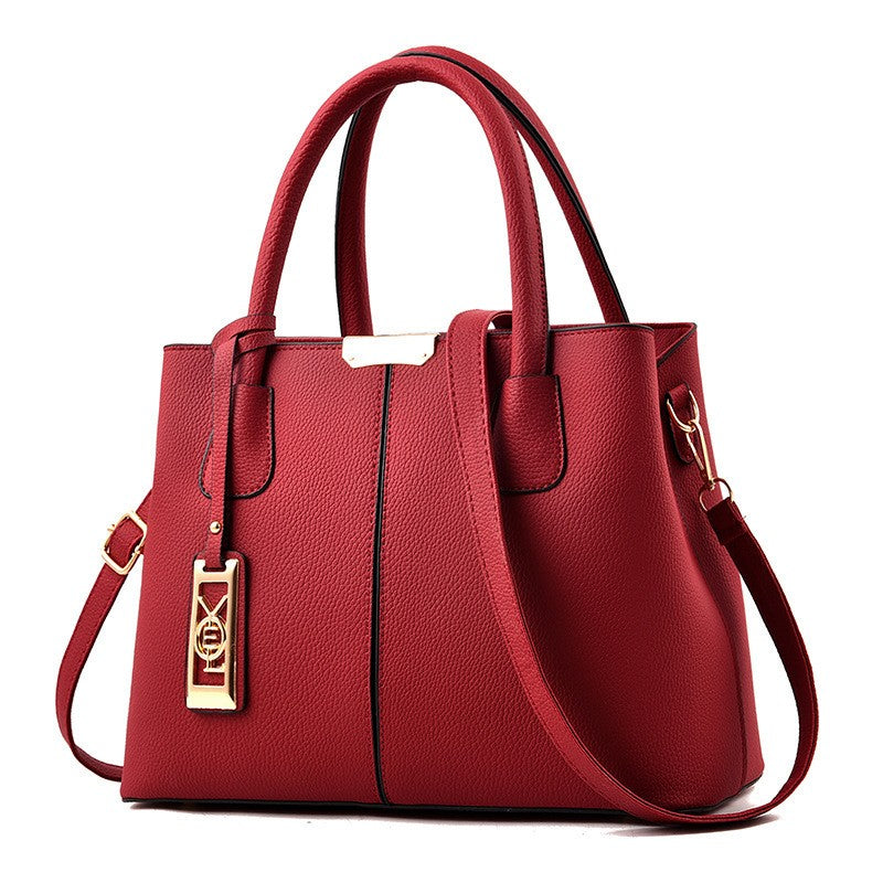 Women's Large Capacity Handbag with Shoulder Strap